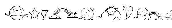 Toy Cloud font preview